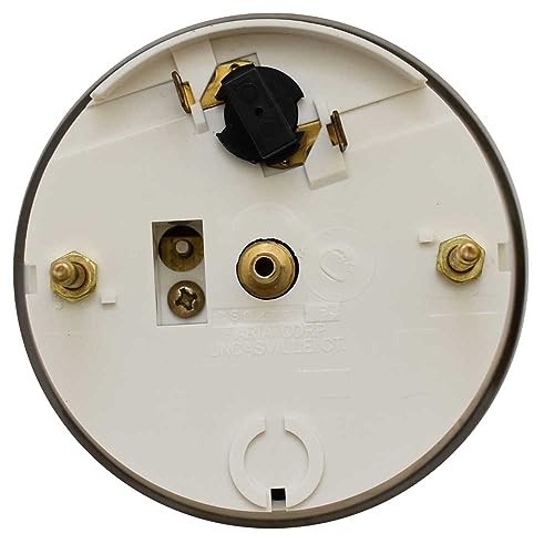 Faria Boat Speedometer Gauge SEK705A | Newport Series White 65 MPH