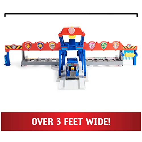 Paw Patrol Big Truck Pups, Truck Stop HQ, 3ft. Wide Transforming Playset, Action Figures, Toy Cars, Lights and Sounds… - Image 4