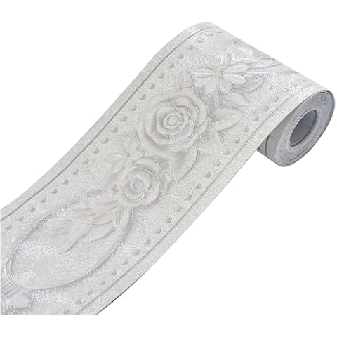 Jodimitty Self Adhesive PVC Wallpaper Border Cover