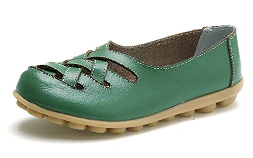 Image of VenusCelia Women's Braided-Nests Walking Flat Loafer