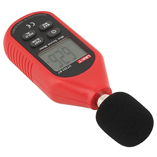Decibel Meter,Uni-T Ut353Bt Sound Level Meter Digital Bluetooth Noise Meter Tester 30-130Db Monitoring Sound Classroom Noise Meter #TOP5