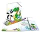 HERMA Sammelmappe A3 Dino, Eckspanner-Mappe aus Pappe mit Kindergarten Dinosaurier Motiv, Gummizug, Innenklappen und Innendruck für Jungen, Mädchen und Kinder