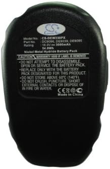 RayVotl バッテリー 互換 De Walt DW934K-2、DW934K2H、DW936、DW936K、DW938、DW93