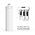 Frizzlife UPDATED M3001 Replacement Filter Cartridge (S) - Sediment Filter Cartridge - 1st Stage For SK99, SP99, SK99 NEW, and SP99 NEW Water Filter System
