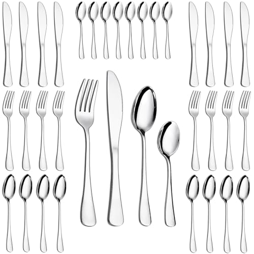 32 Pieces Cutlery Sets, Joeczo Stainless Steel Cutlery Set for 8 ...