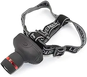 ASHNIT ABS Powerful Ultra Bright Head Light Torch Zooming Focus Lamp Home Industrial Campaign Work LED Light (White)