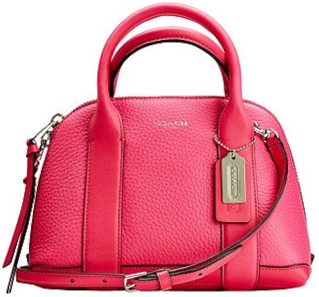 Amazon | 【COACH/コーチ】BLEECKER MINI PRESTON SATCHEL IN PEBBLED 