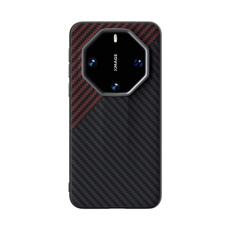 Coque Huawei Mate 60 RS texture micro gaufrée 6D aimant invisible - 2