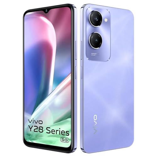 Image of vivo Y28 5G (Twinkling Purple, 6GB RAM, 128GB Storage) with outOffers