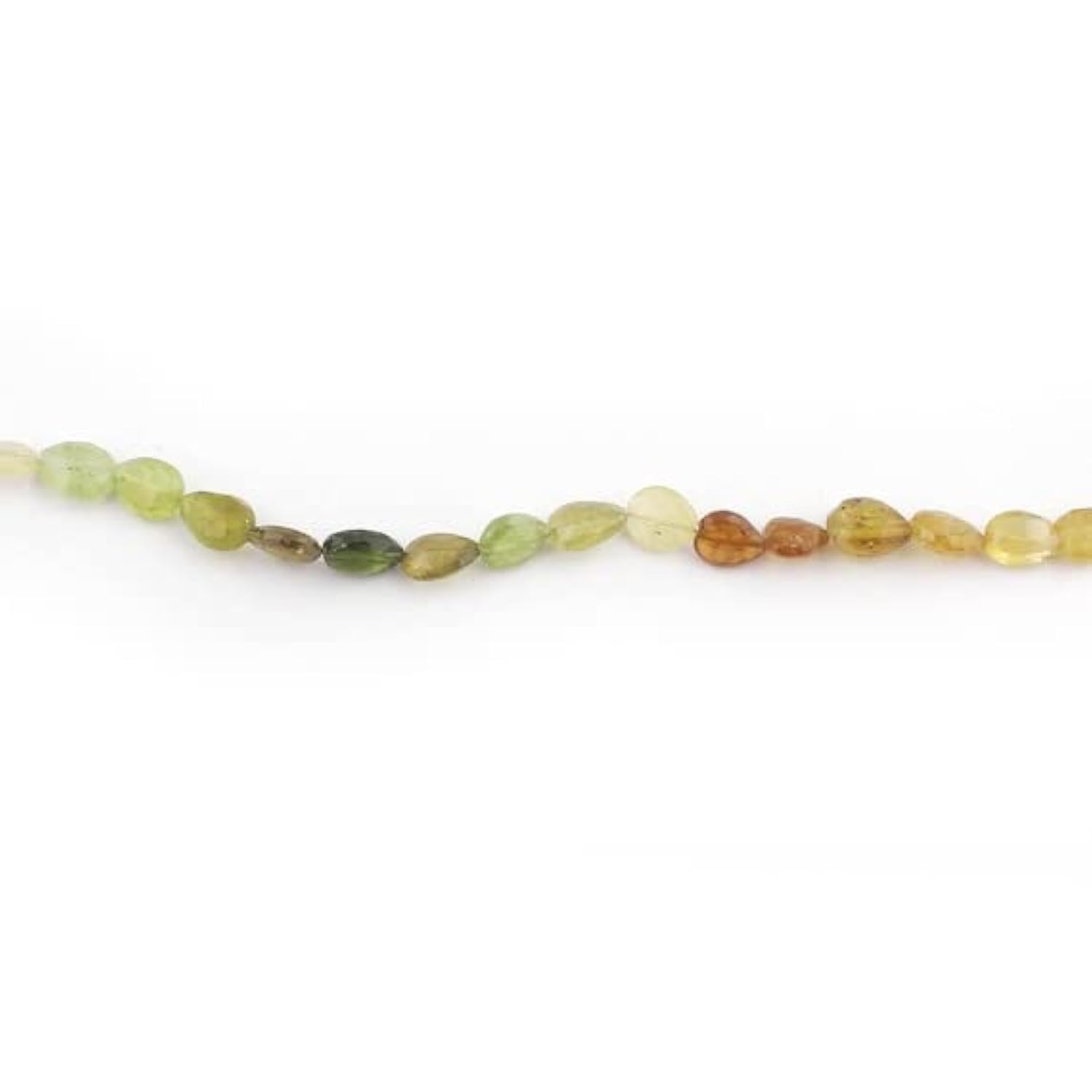 Perles en grenat grossular pour la fabrication de colliers et bracelets artisanaux