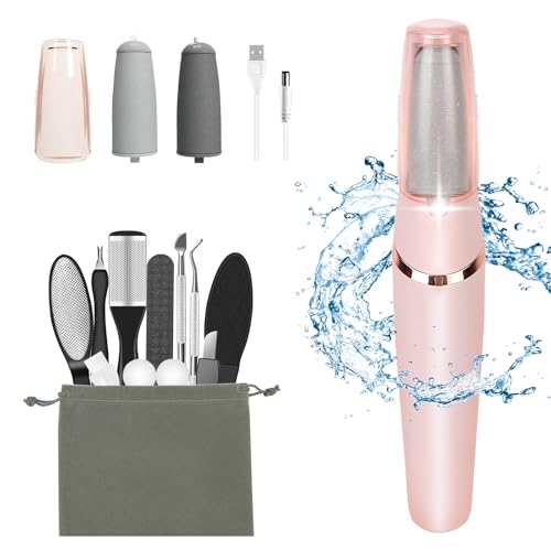 Electric Callus Removers for Feet Haootadiy Foot Remover Pedicure Kits Rechargeable - image 9