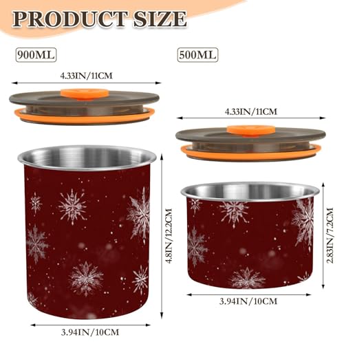 Contenedor para almacenamiento de café 500ml acero inox miniatura 3