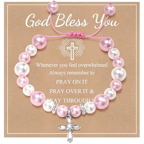 MEALGUET Cross Bracelet for Girls Cover