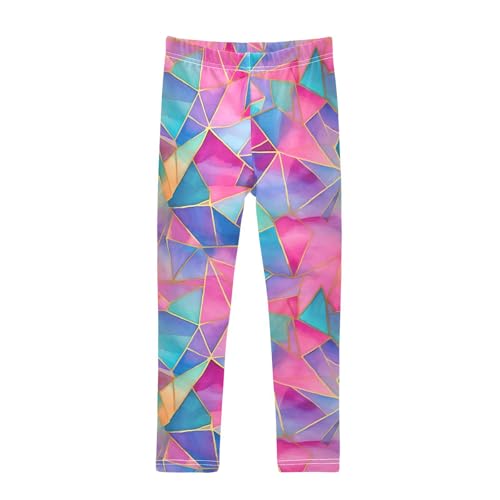 Girls' Leggings Color Diamond Kids Yoga Tights Pants 1 Pack 20849305