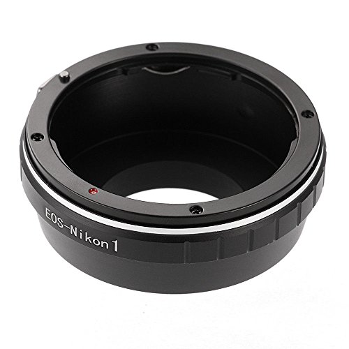 Focusfoto Adapter Ring For Can0N Eos Ef Ef-S Mount Lens To Nikon 1 N1 Mirrorless Camera Body J1, J2, J3, J4, J5, S1, S2, V1, V2, V3, Aw1 #TOP5