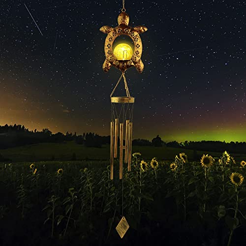 Turtle Wind Chimes Mothers Day Mom Gifts, Tortoise Turtle Chimes Gifts For Mom Gifts For Women Gifts For Grandma Birthday Gifts Turtle Gifts Turtle Decor Gardening Gifts #TOP6