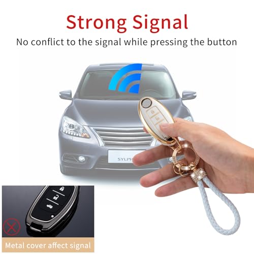 Coque de clé pour Nissan protège boutons rayures et chutes chocs