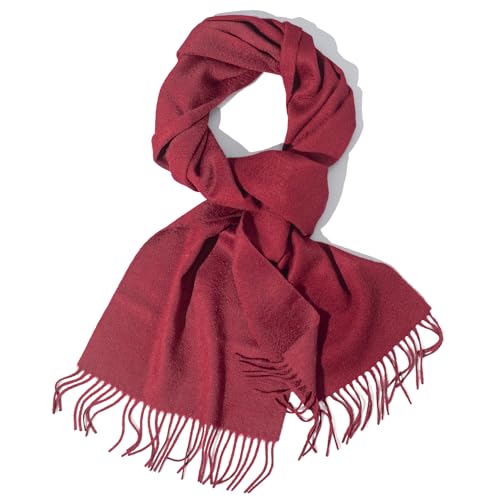 100% Cashmere Scarfs for Women, Pashmina Wraps Fringed Edges, 71