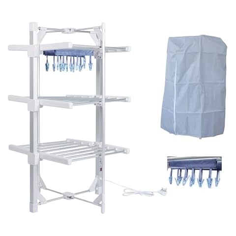 HOUSZY Mini 3-Tier Heated Clothes Dryer Cover