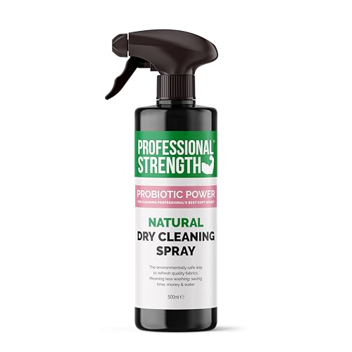 Professional Strength Probiotic Natural Dry Cleaning Spray 500 ml (Pack of 1) Eco-Friendly Fabric Freshener for Delicates & Wool