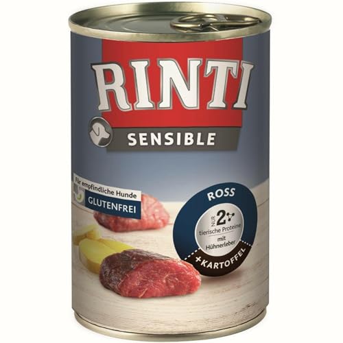 Rinti Dose Sensible Ross, Hühnerleber & Kartoffel 400g (Menge: 6 je Bestelleinheit)