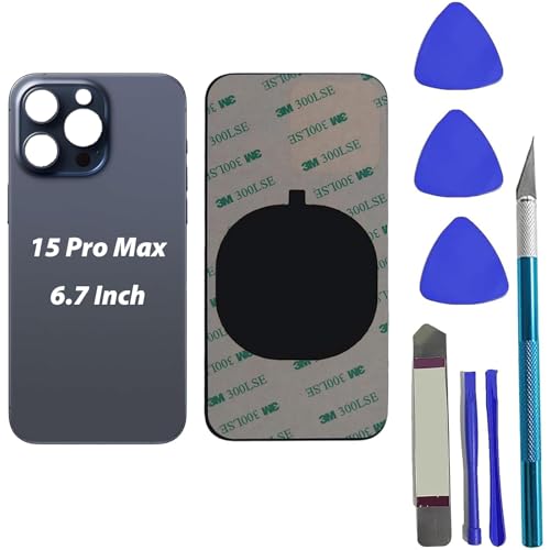 Remplacement du verre arrière iPhone 15 Pro Max de 6,7 pouces avec outils