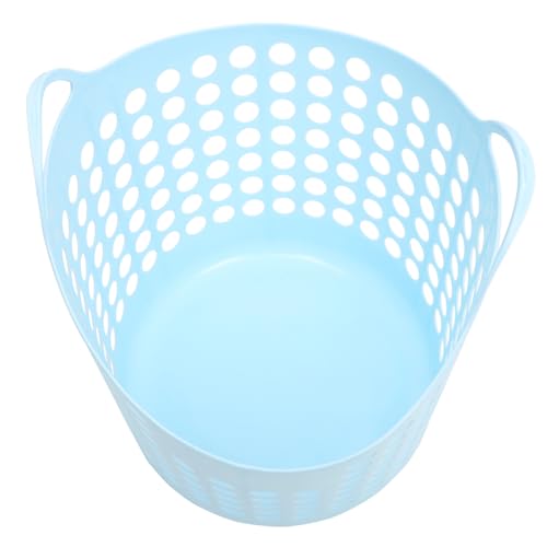 Panier à linge plastique robuste réutilisable avec poignées ergonomiques - 2