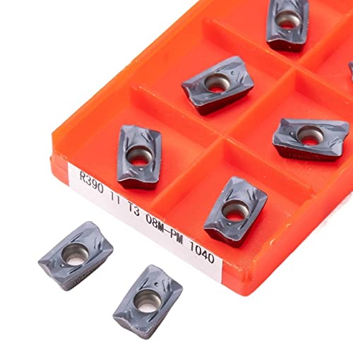 Metal indexable Turning Blade R390-11T308M-PM 1040 High Hardness Carbide Tool Hardened Steel Cutting Tool Milling Blade