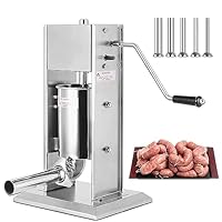 Amazon｜手動ソーセージ充填機、3L/5Lソーセージスタッファー