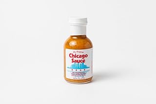 Big Fork The Original Chicago Sauce, 12 Pack of 8 oz Glass Bottles - Keto Friendly, Gourmet Chicago Hot Dog Topping