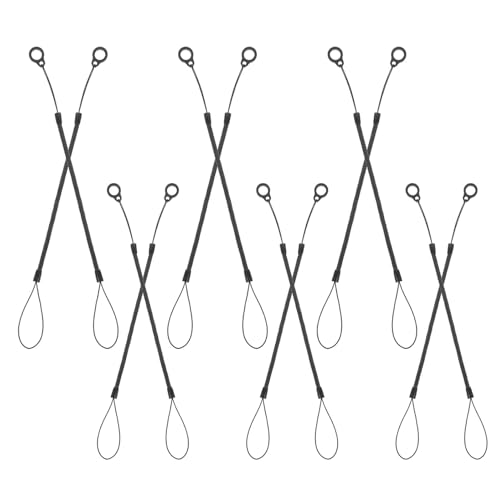 Cordón elástico antipérdida de 12 piezas de 23 a 30 cm para lápiz táctil y móvil