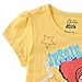 Disney Toy Story Woody Bo Peep Jessie Girls Short Sleeve Shirt 3 Pack for Toddler and Big Kids
