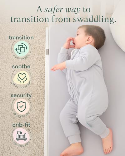 Image of PurComfy Supersoft Active Toddler Sleepsuit 1.0 TOG Long Sleeve Wearable Blanket with Legs All-Season Cozy Sleeper