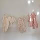 Dirkje - Girls - 1 PCE Babysuit - Organic Cotton - Dusty Pink - Size 50