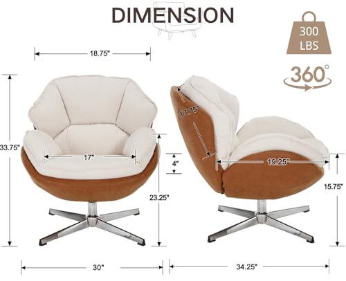 Sillón Moderno Plegable Chenille Beige miniatura 2