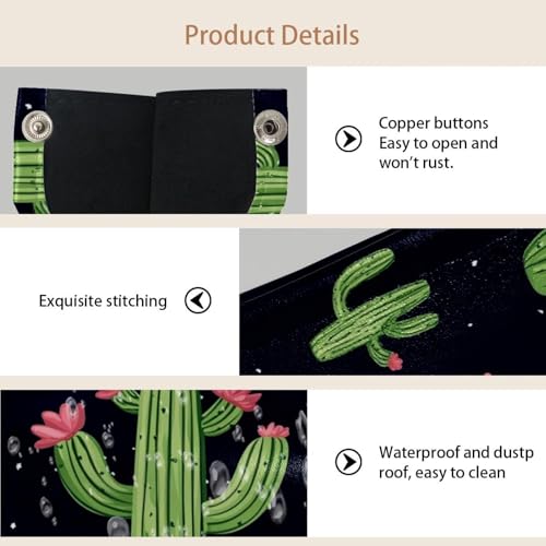 Porte-mouchoirs cactus mexicain double : distribution fluide et format stable 19x12,7cm - 4