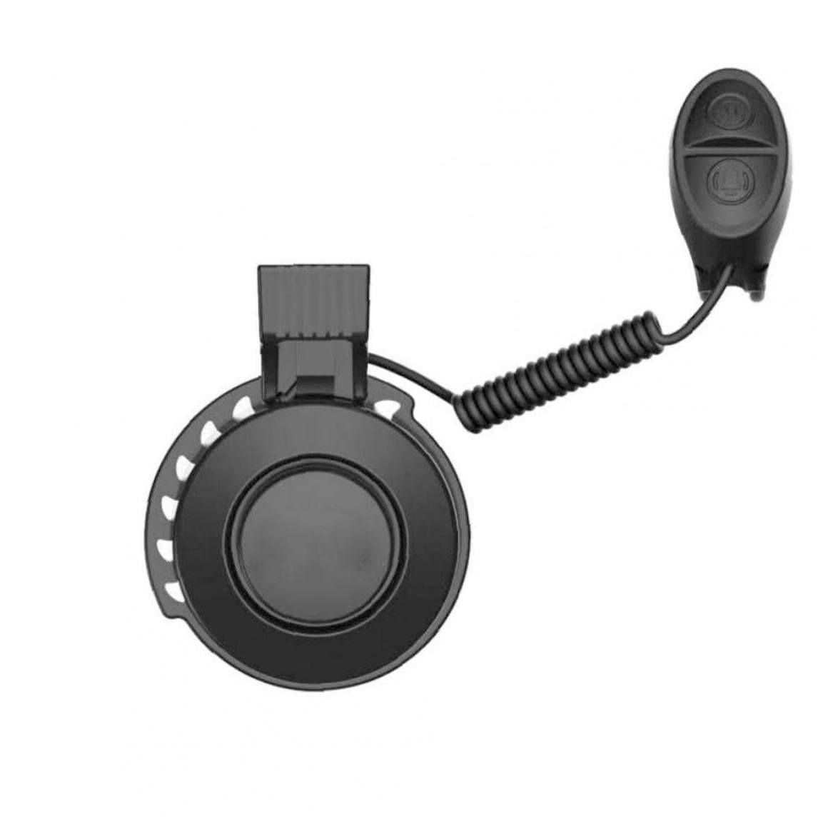 Froiny Black Electric Bicycle Horn, Usb Rechargeable, Waterproof, Handlebar Mount,