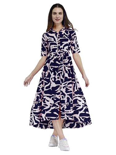 Image of Dhruvi Women's Rayon Anarkali Maternity Dress & Feeding Kurti with Zippers