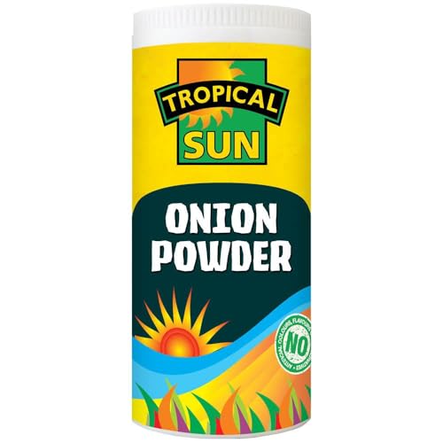 Tropical Sun Onion Powder - 100g - Pure Ground Onion for Cooking Seasoning andMarinades