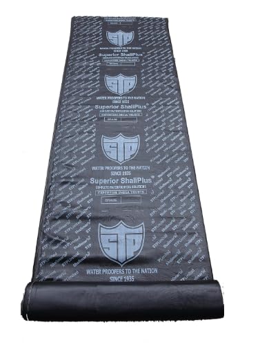 STP TarFelt Bitumen Waterproofing Roofing Membrane Roll,10METER Length. | Weather-Resistant Seal, Self-Adhesive Sheet, Flexible Black Sheet.-image-46