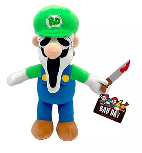 MOMMM Bad Day Luigi x Ghostface Peluche d'Halloween [34 cm]