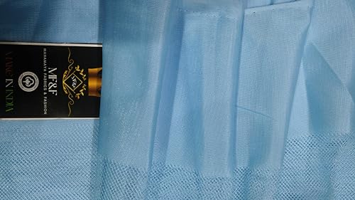 Image of Multicolor Soft Cotton Mosquito net Double Bed King Size | Pure Cotton Mosquito net (Blue, 6x7)
