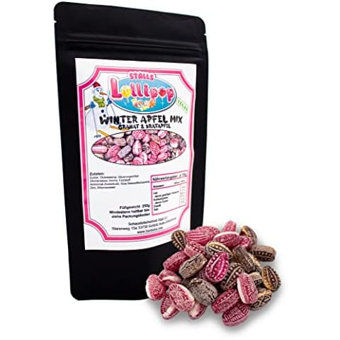 Bonbon Winterliche Äpfel - Eine Mischung aus Granatapfel und Bratapfel 250g Cover