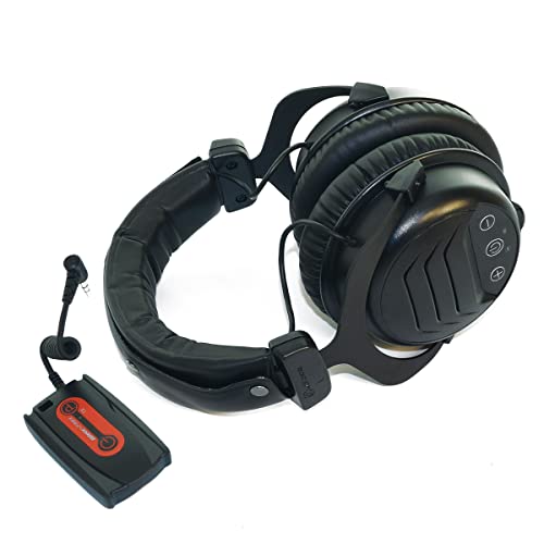 Deteknix W3 Pro - Auriculares de diadema con clavija de 1/8" para detectores de metales