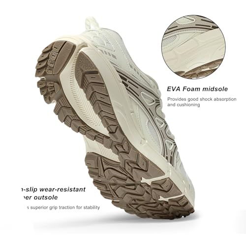 Women's Sneakers Running Tennis Shoes Non-Slip Work Shoes Hiking Shoes Tail Running Shoes4