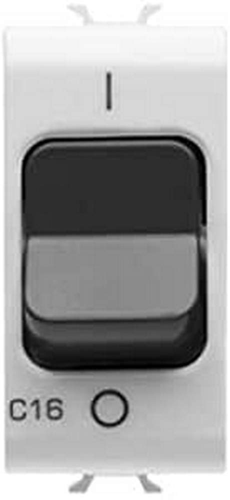 Gewiss chorus - Interruptor automático magn.1 polo+neutro c16 3ka 230vca 1 módulo blanco