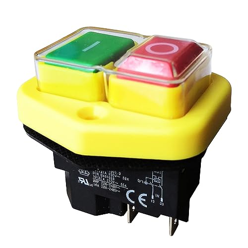 Interrupteur KEDU KJD17B bouton poussoir étanche commutateur industriel