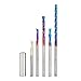 Amana Tool AMS-112 5-Pc CNC SC Signmaking/Engraving 1/8 Inch Shank Router Bit Pack