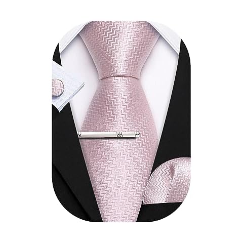 Barry.Wang Cravate carrée en soie rose Cover