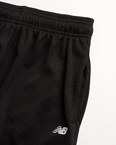 New Balance Boys' Active Shorts - Performance Gym Shorts with Pockets - Kids' Mesh Athletic Shorts for Boys' (Size: 4-20)3